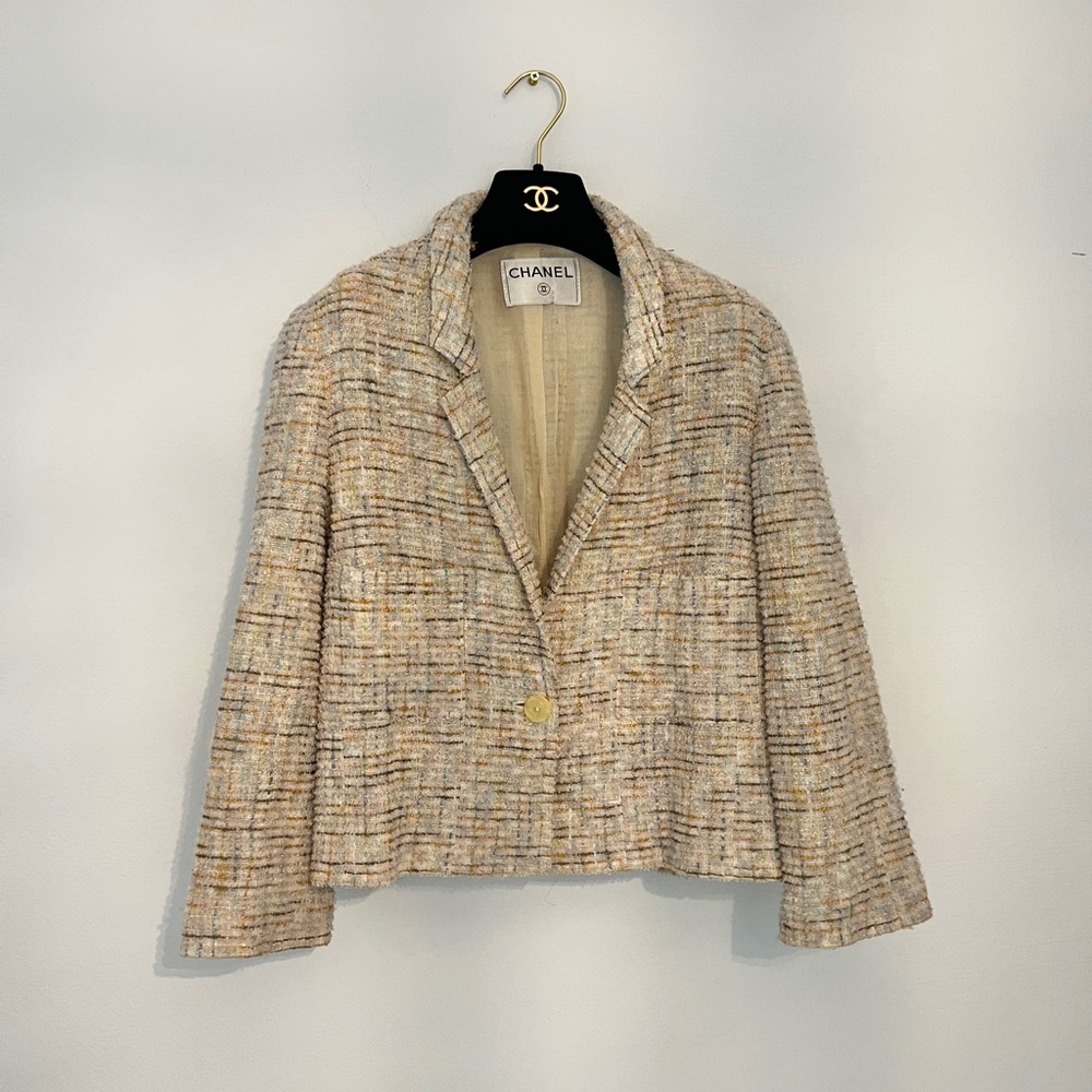 Vintage Chanel Tweed Jacket - US 4-6